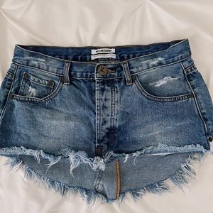 One Teaspoon Junkyard Skirt